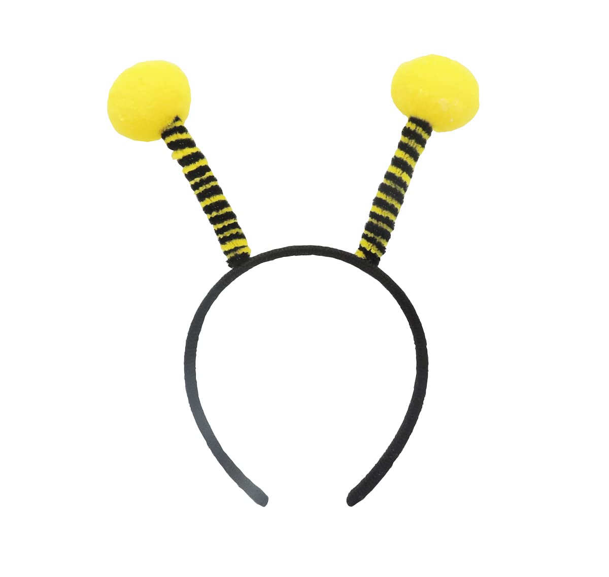Yilistore Bee Headband – Yellow Antenna Party Accessory for Halloween & Christmas