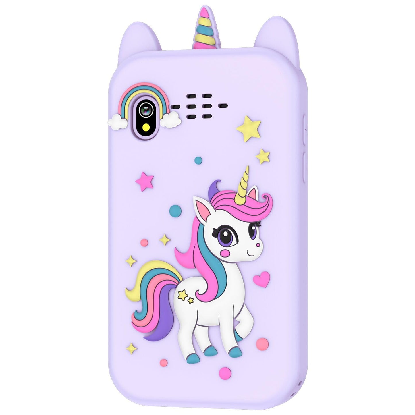 Yiphun Kids Smart Phone for Girls – 2.8-inch Touchscreen Learning Toy with Dual Camera, 8GB