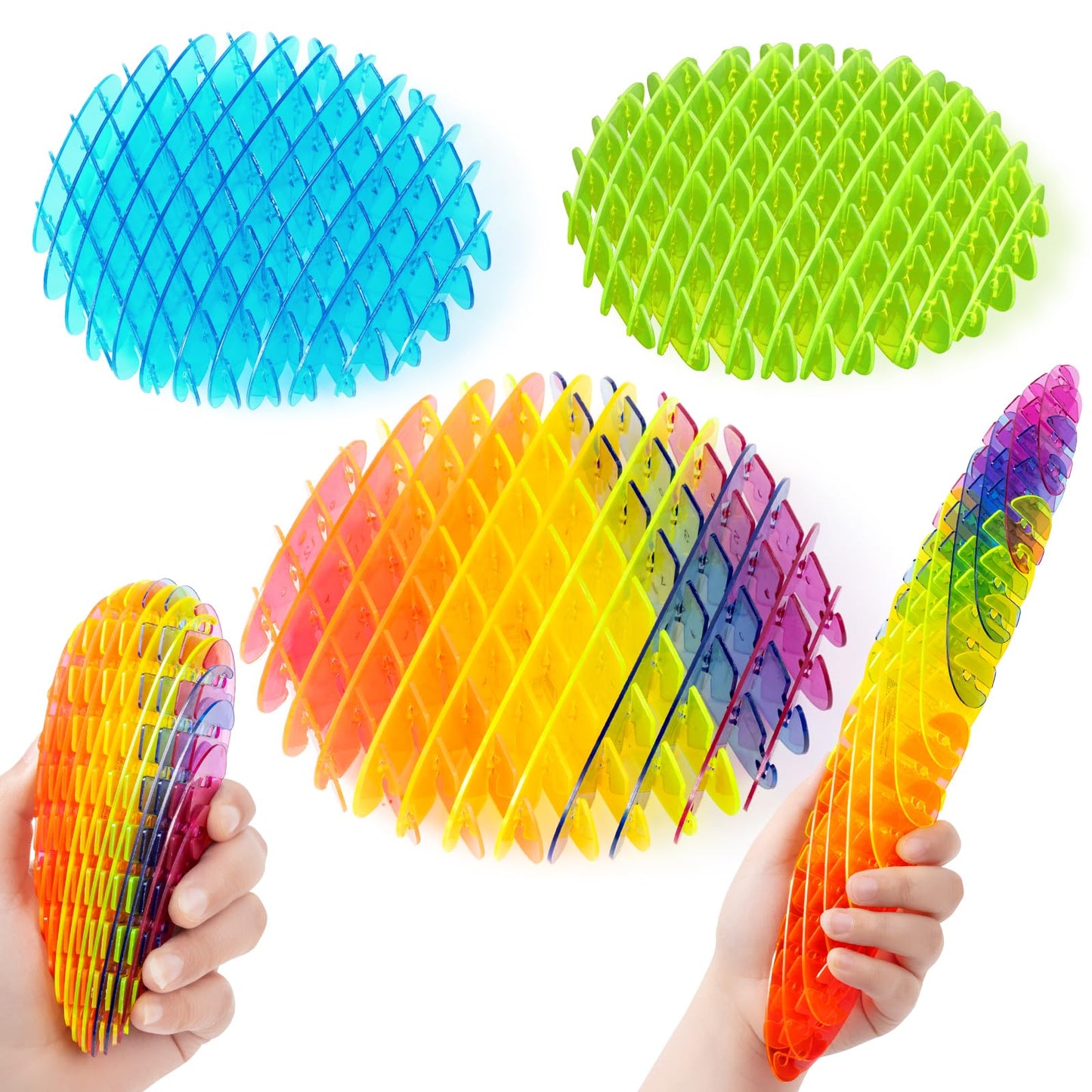 Yisryerow Fidget Worm 3-Pack – Quiet Sensory Fidgets for All Ages