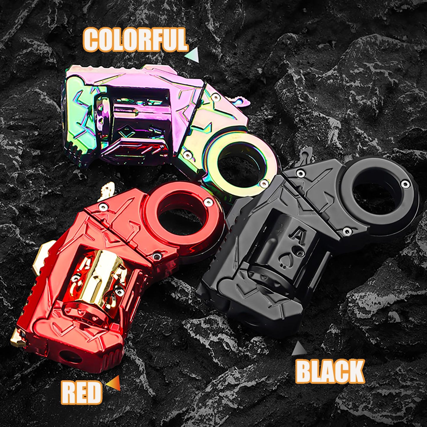 Yiuhhad Stress Relief Fidget Slider — Alloy Metal Dual-Form Decompression Toy