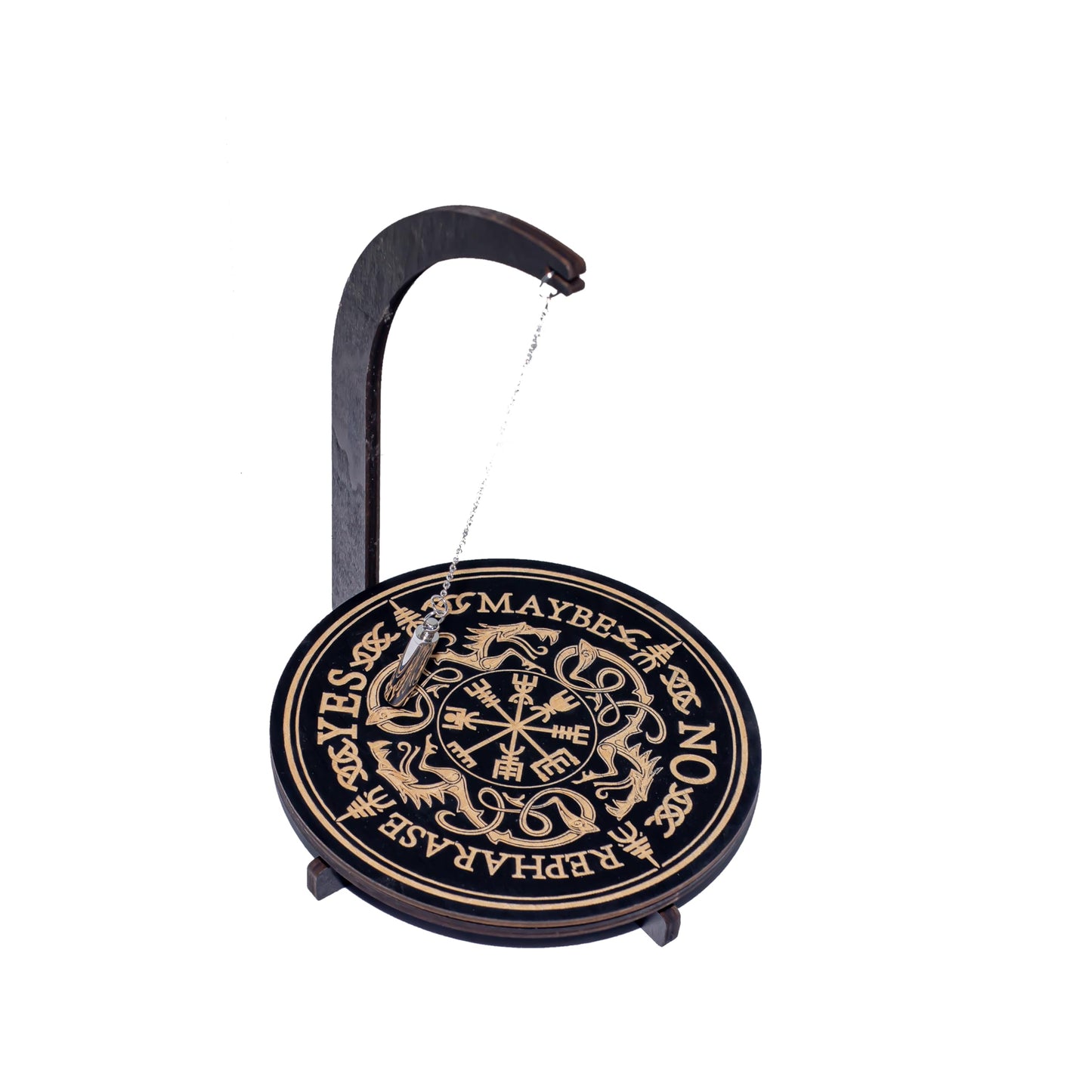 YIVFOX Pendulum Stand Magnet – 4 Patterns, 24x8.5x7 in | Nordic Dragon Darring Stand