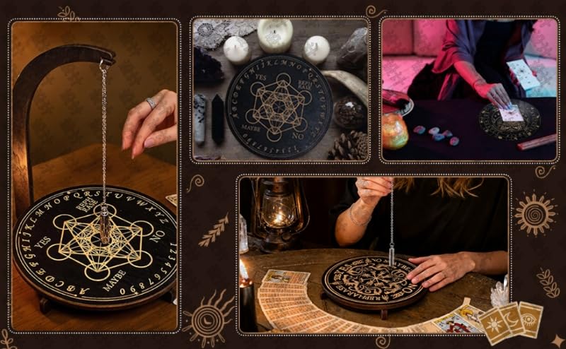 YIVFOX Mysterious and Downing Pendulum Stand Magnetic (4 Patterns) – 24x8.5x7 cm