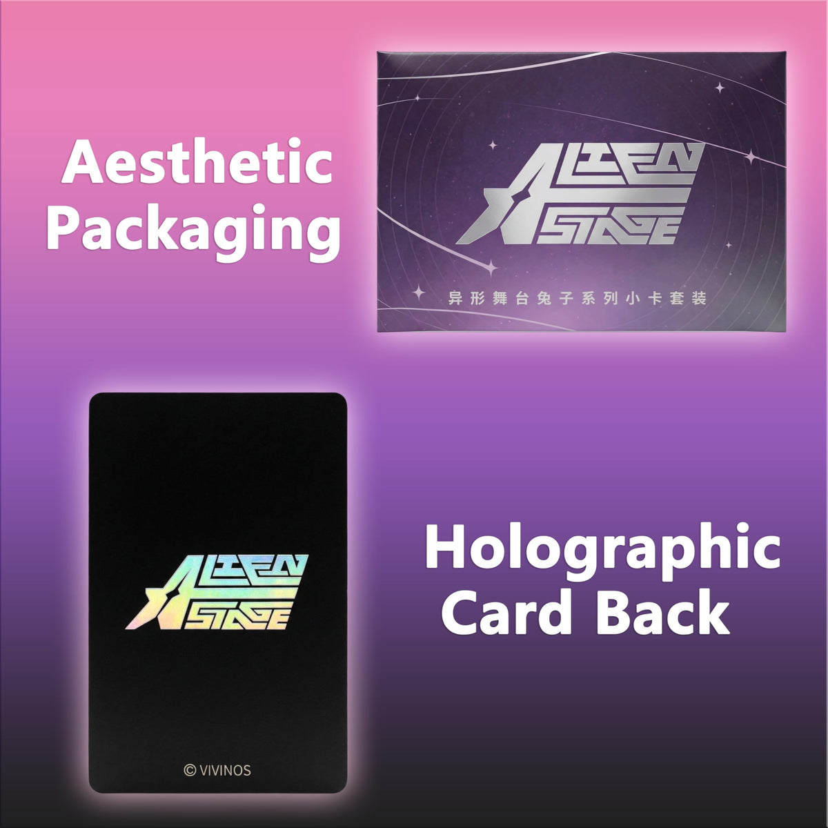 YJacuing Alien Stage Rabbit Series Collectible Photocards – Official ALNST 6-Card Pack