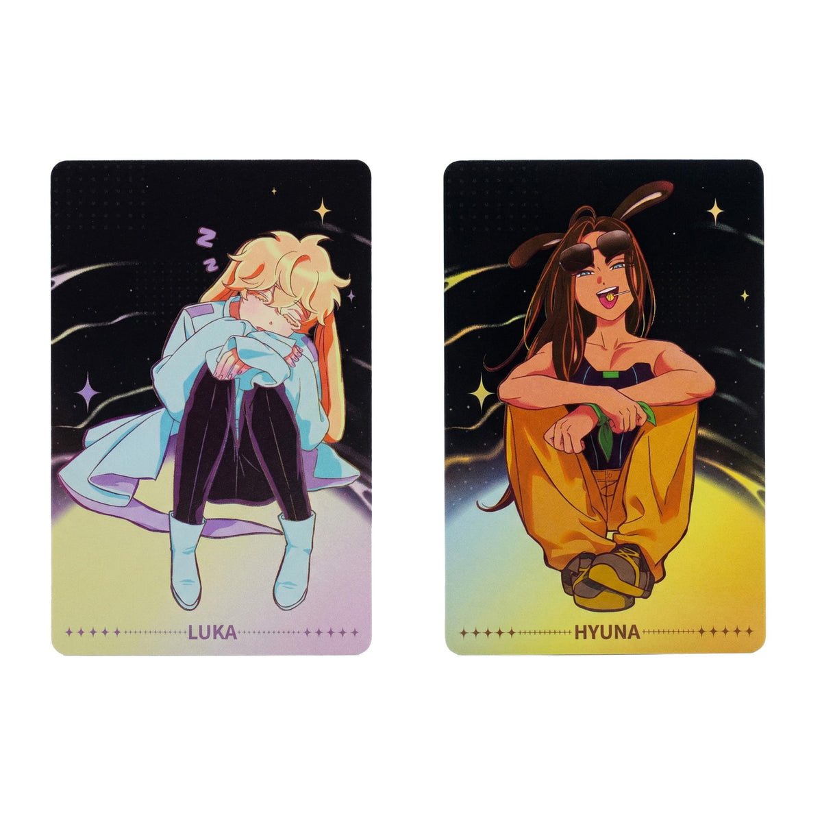 YJacuing Alien Stage Rabbit Series Collectible Photocards – Official ALNST 6-Card Pack