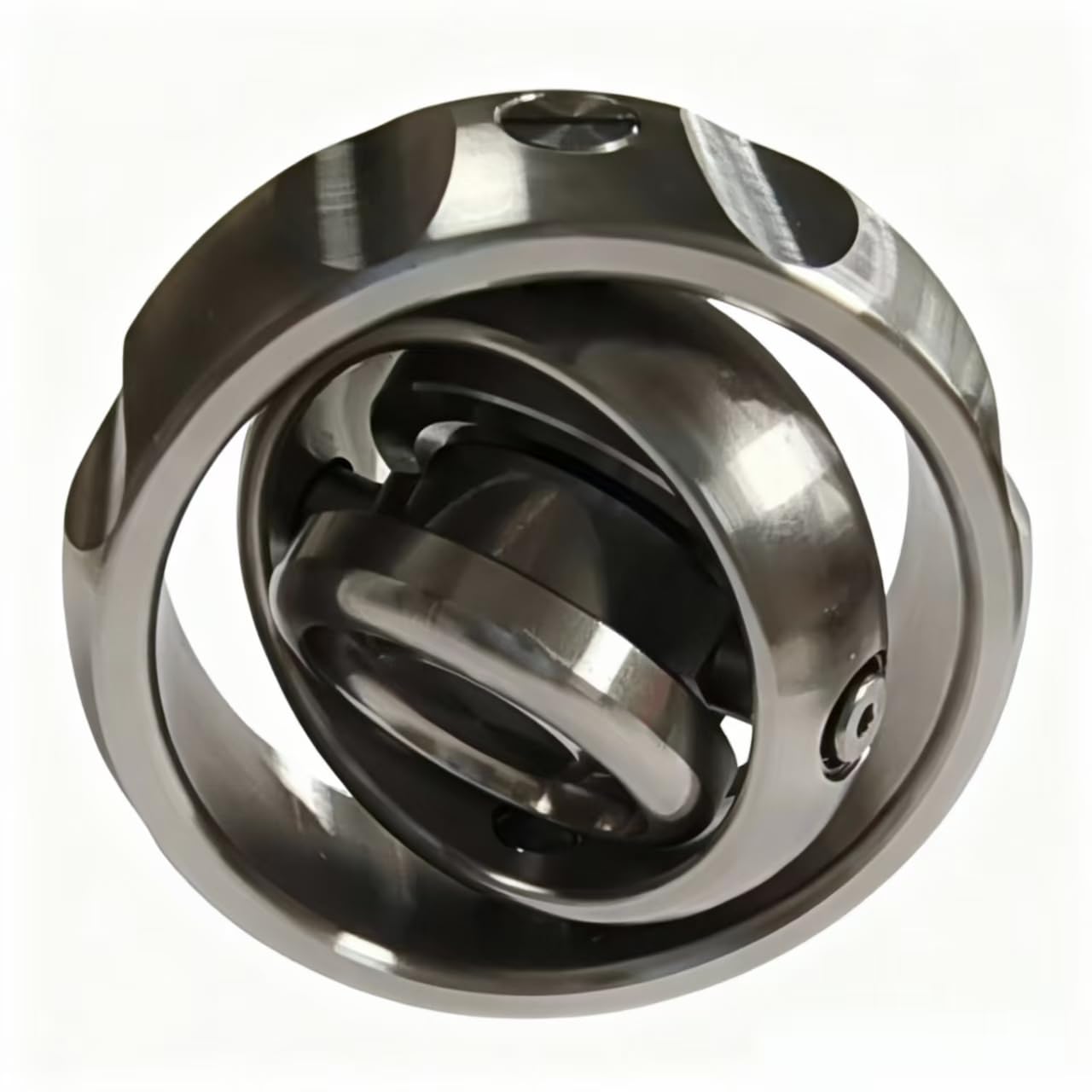 YKAIFZON MagLev Fidget Spinner – CNC Stainless Steel, Ceramic Bearing, Ultra-Quiet Dual-Mode for Focus & Stress Relief