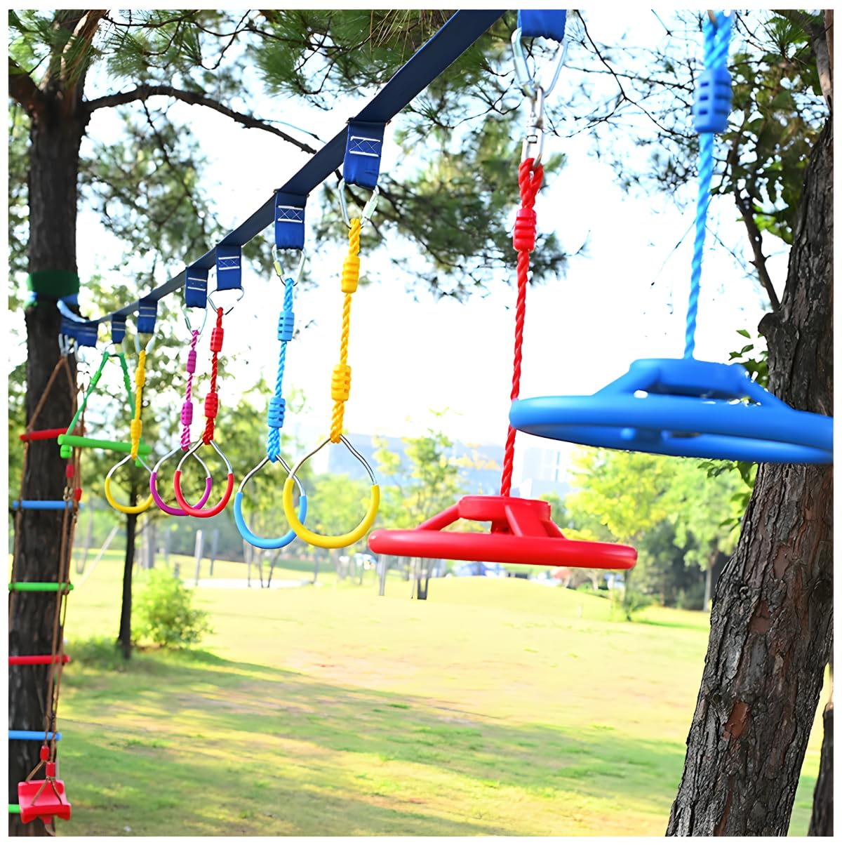 Ymeibe Ninja Warrior Slackline Fist Holds – 2-Pack Kids Grip Training Balls