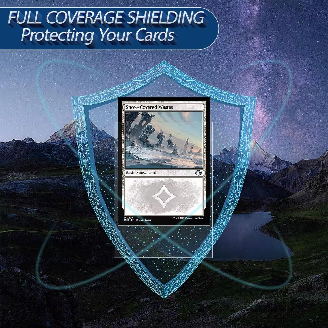 YMluky Card Sleeves – Standard 66x91mm Matte Clear Protection for MTG, Yugioh, Magic, Football Cards