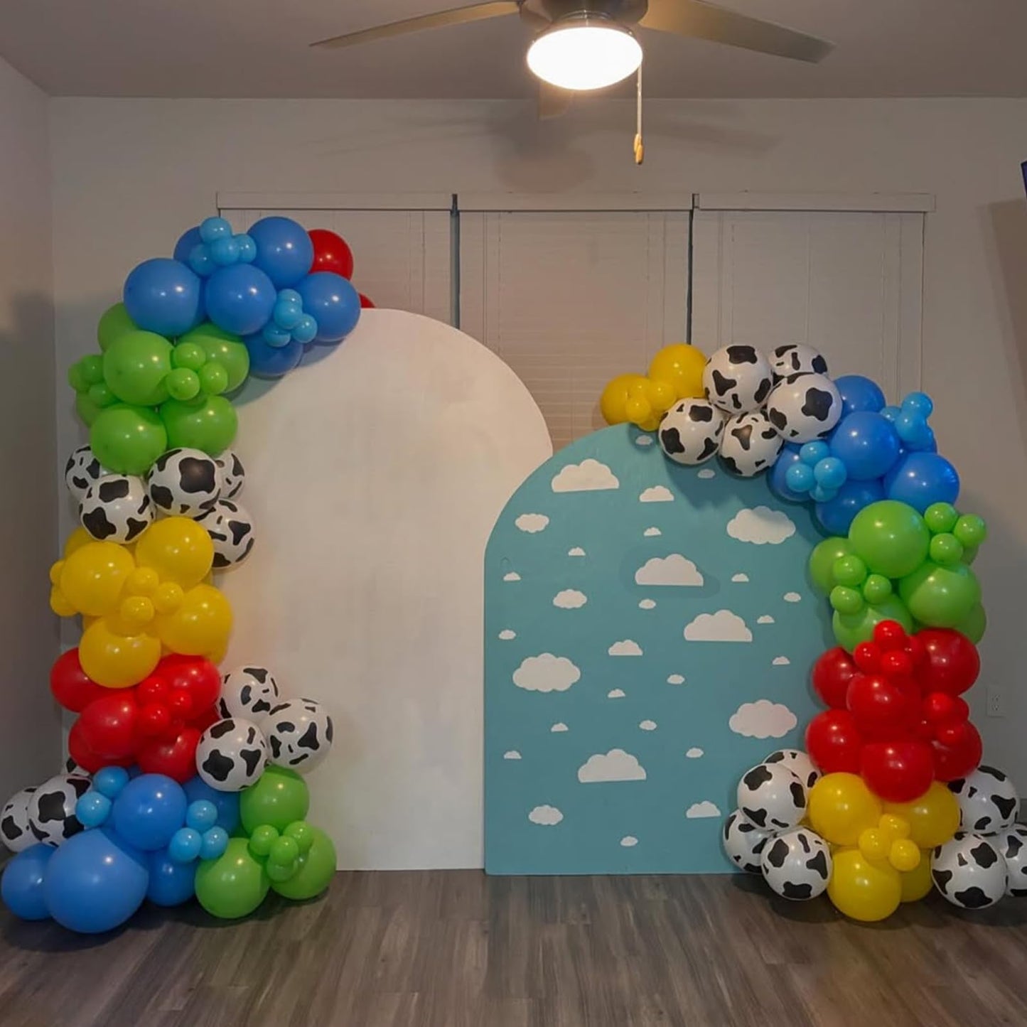 Toy Inspired Story Balloons – 67pc Latex Balloon Kit for Kids Birthday Parties | YMSZ