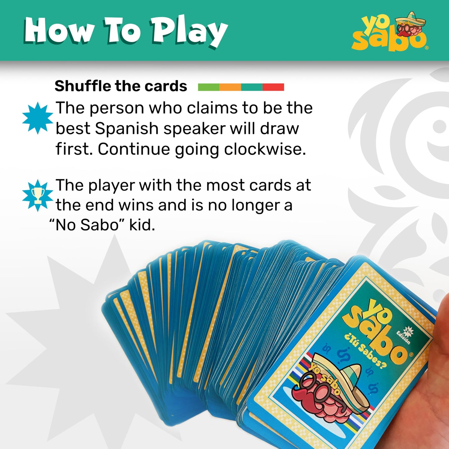Yo Sabo Edition 2: New Family-Friendly Bilingual Card Game – 198 Cards