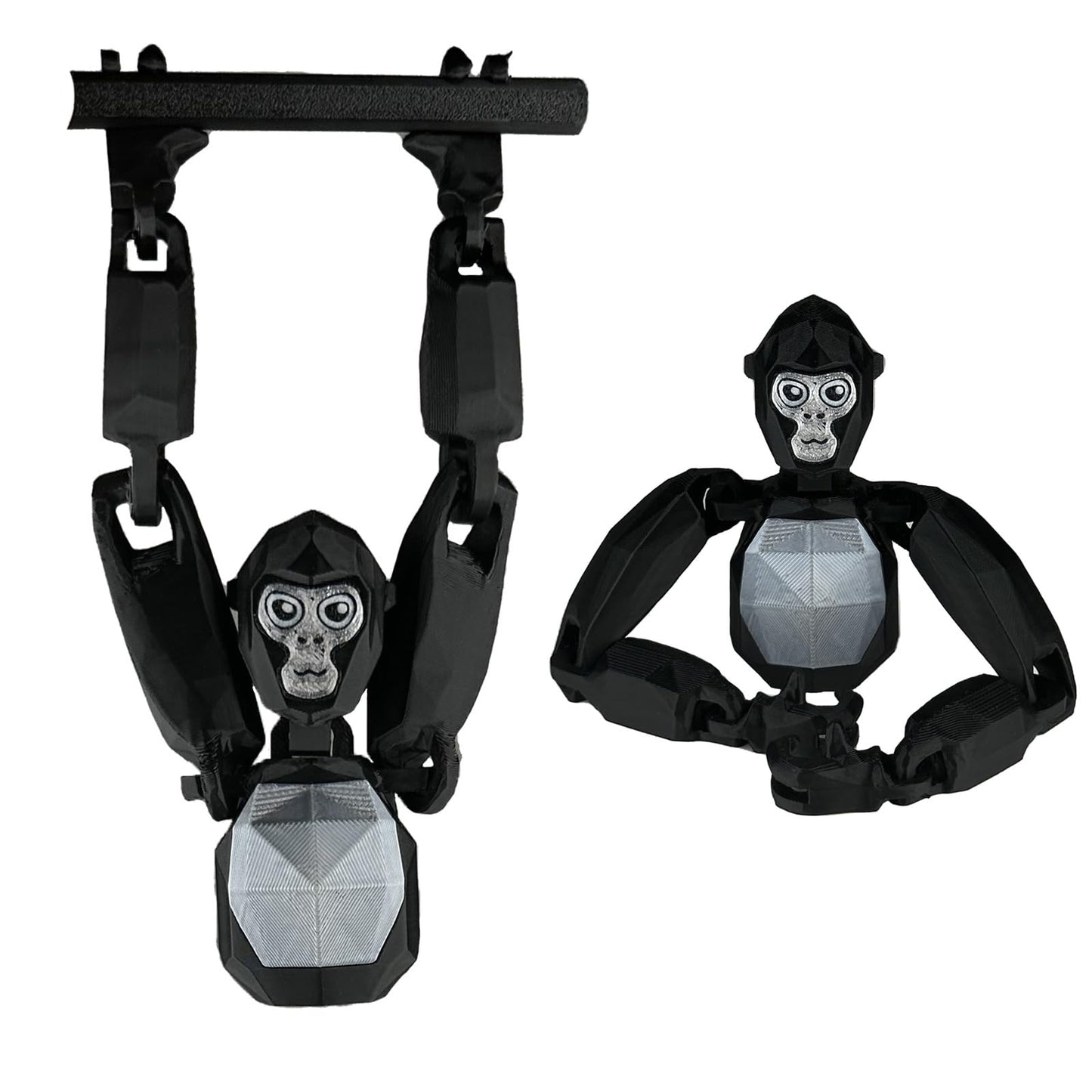 Yobbogo Monkey Tag Model – 6-Inch Poseable Adult Collectible with Stand & Accessories