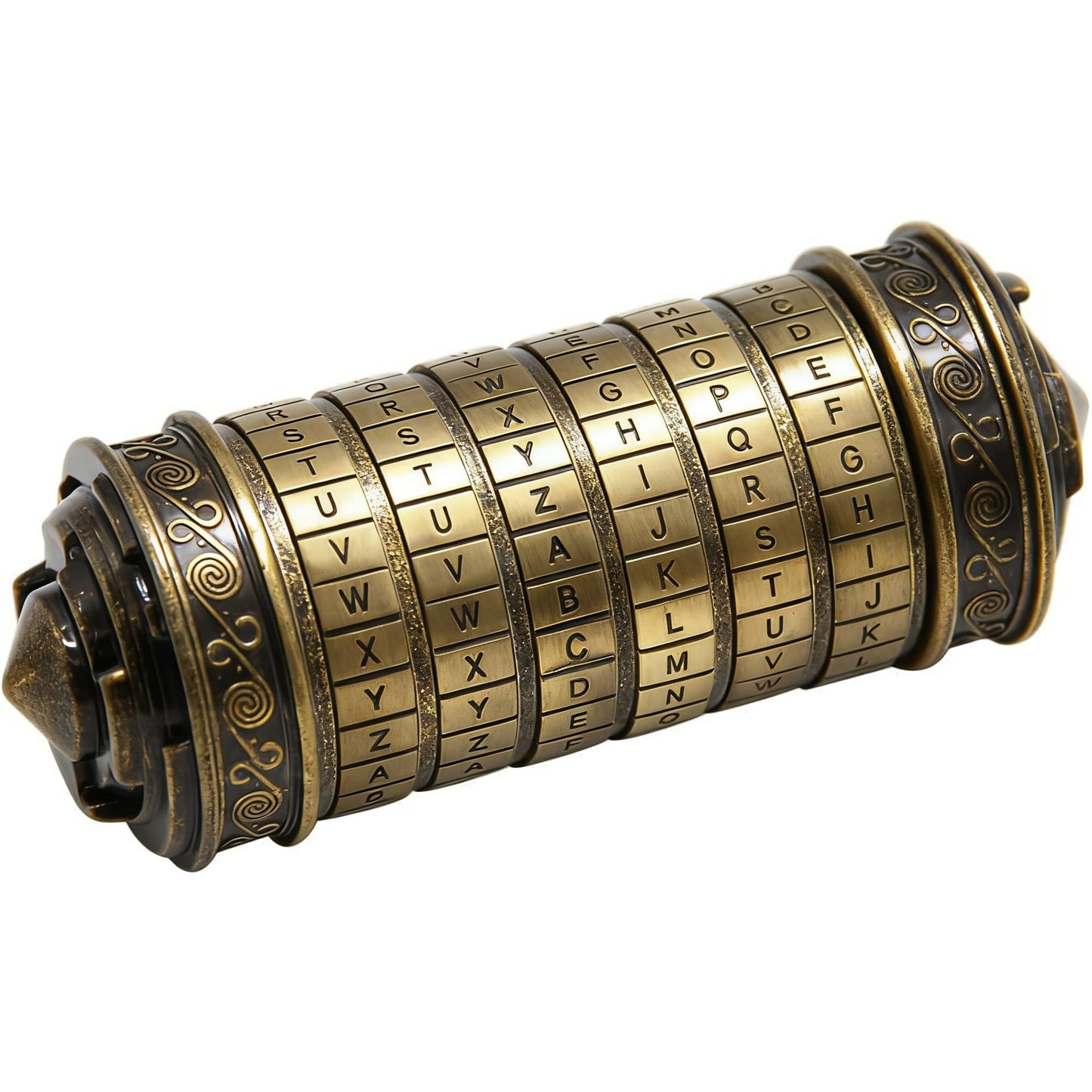 YOFIT Da Vinci Code Mini Cryptex Lock Puzzle Box – Hidden Compartments Gift for Her & Him