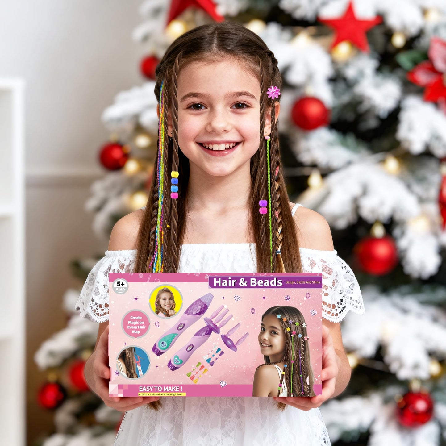 Yoloflix Hair Salon Toys: Automatic Braiding Machine for Girls