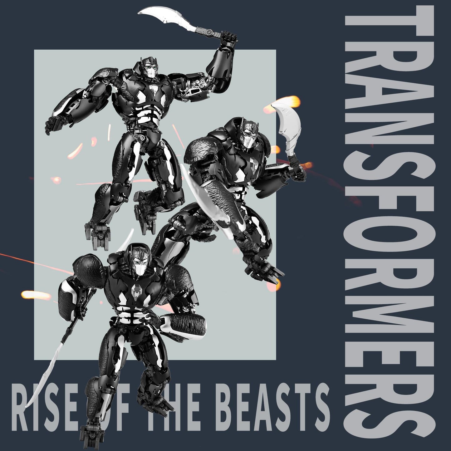 YOLOPARK Transformers Toys Optimus Primal Rise of The Beast Action Figure – 7.87 Inch, Official Licensed, No Converting