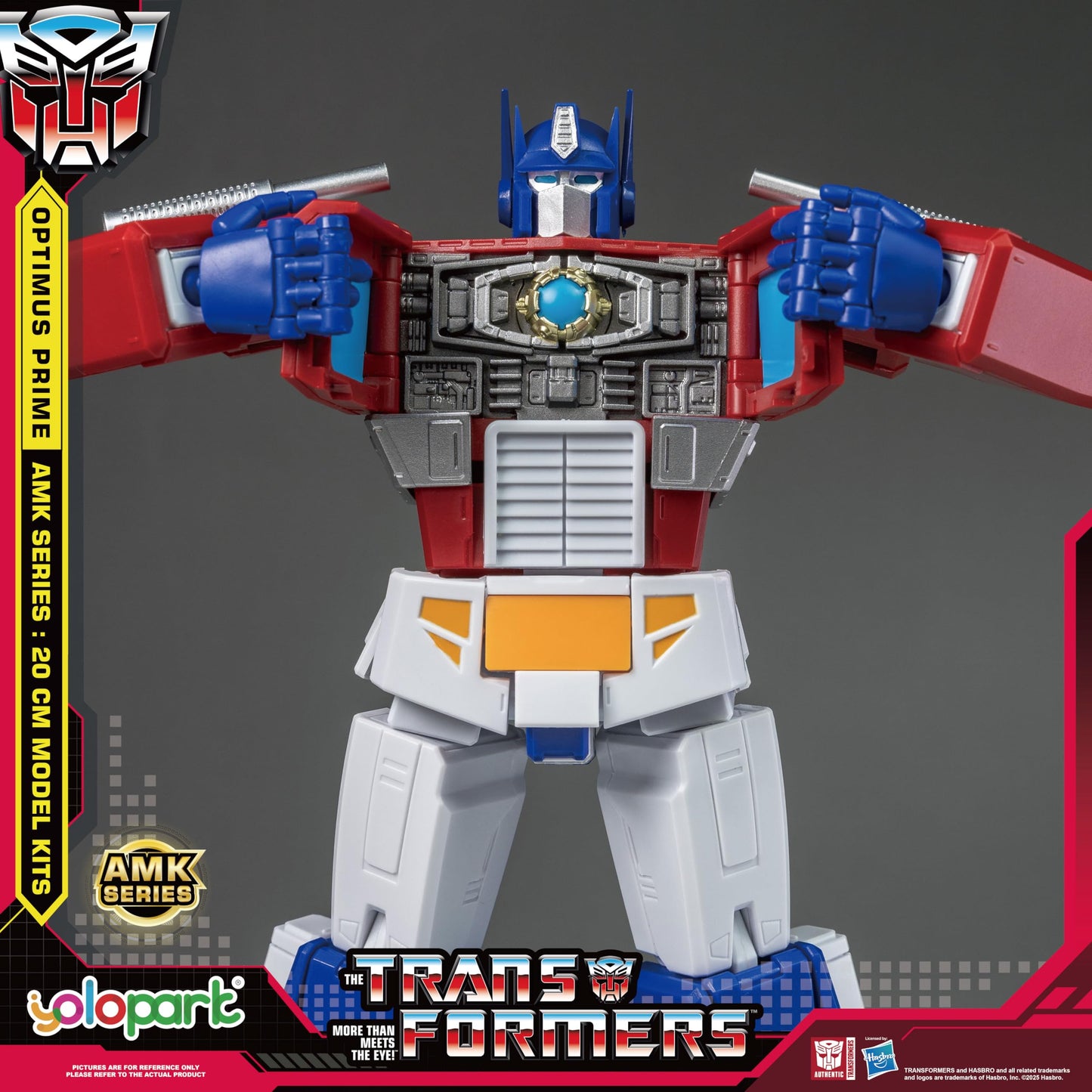 YOLOPARK Optimus Prime AMK Series 7.87 Inch – Non-Transforming G1 Transformer Figure