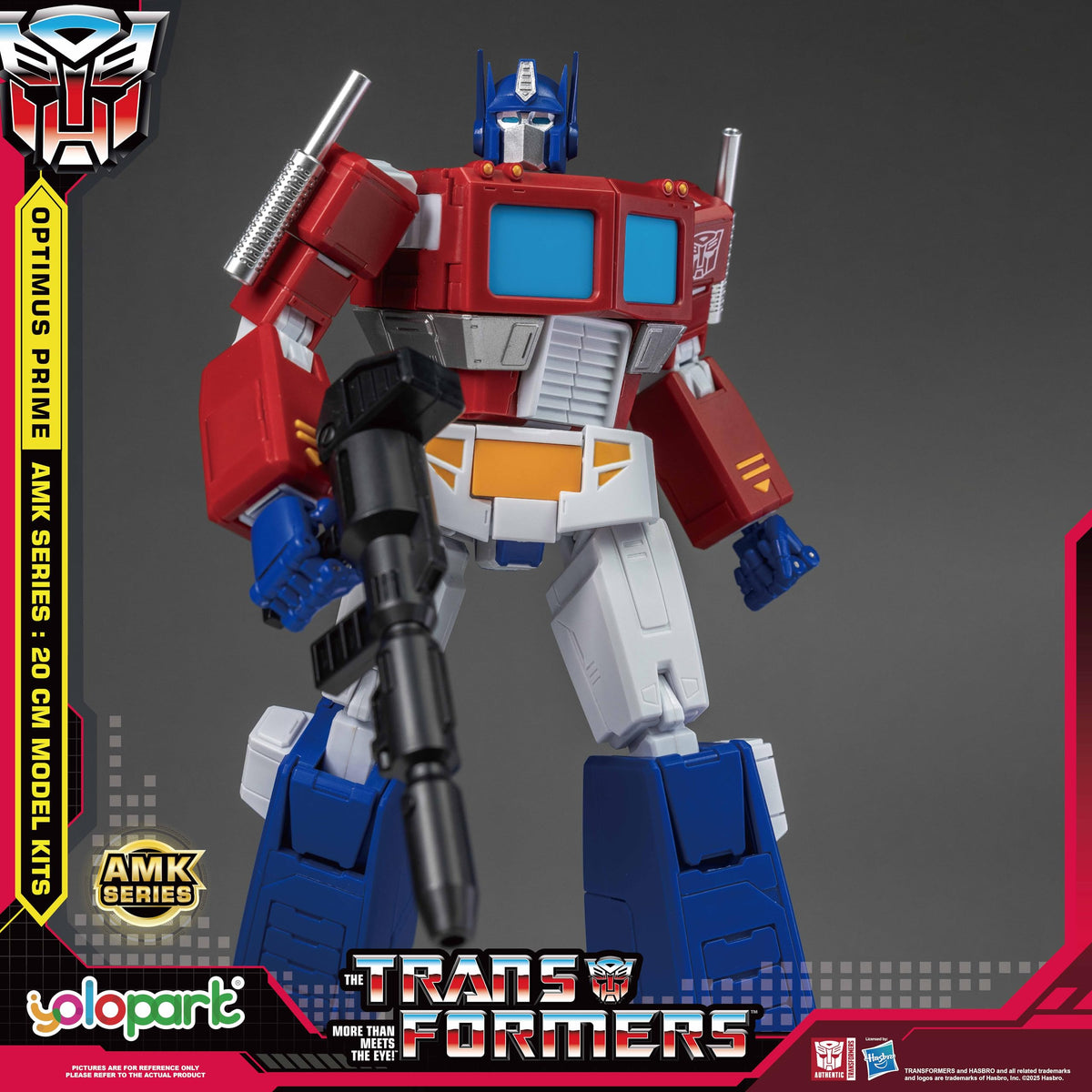 YOLOPARK Optimus Prime AMK Series 7.87 Inch – Non-Transforming G1 Transformer Figure