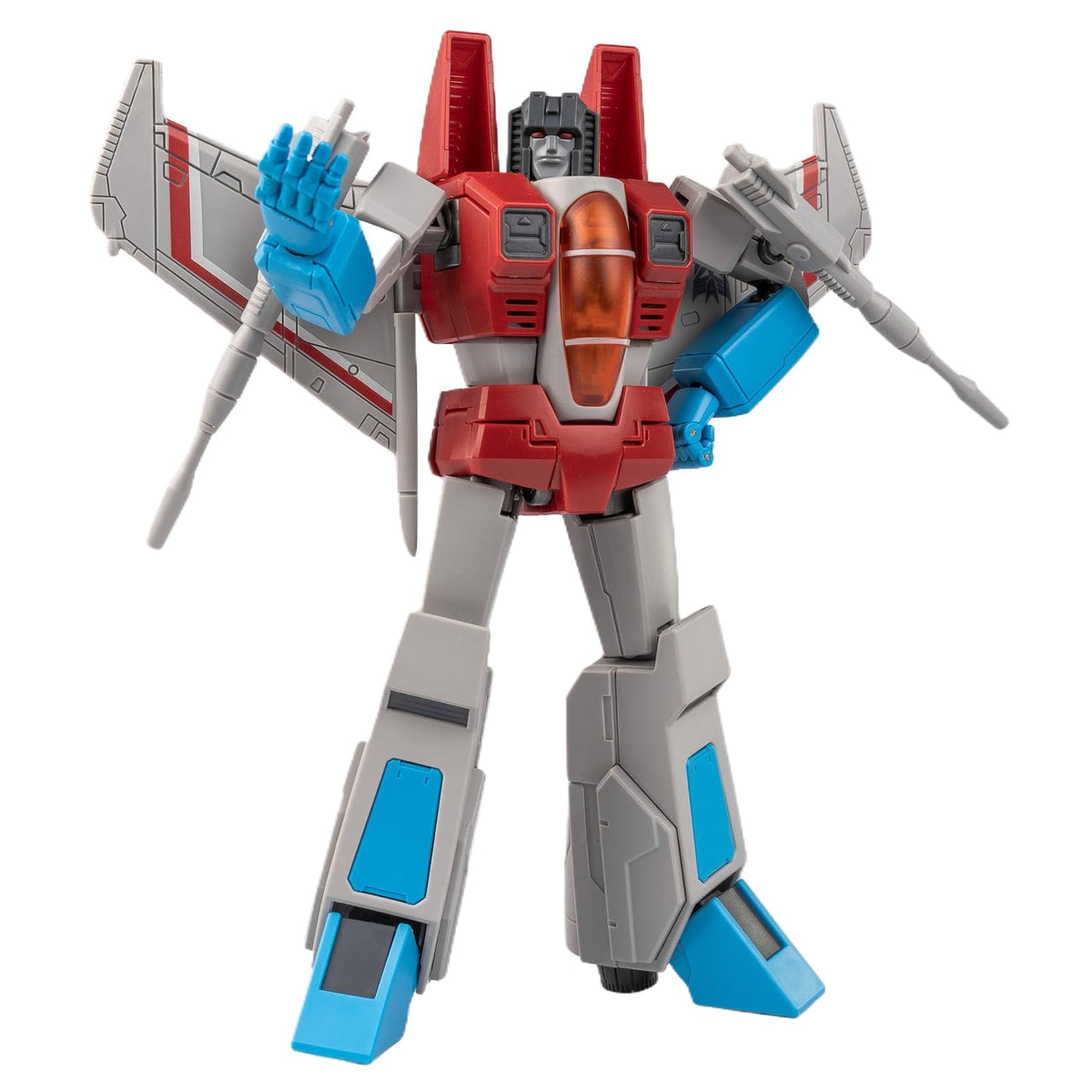 YOLOPARK Starscream AMK Series G1 Action Figure – 7.48-Inch Highly Articulated Decepticon, Non-Transforming