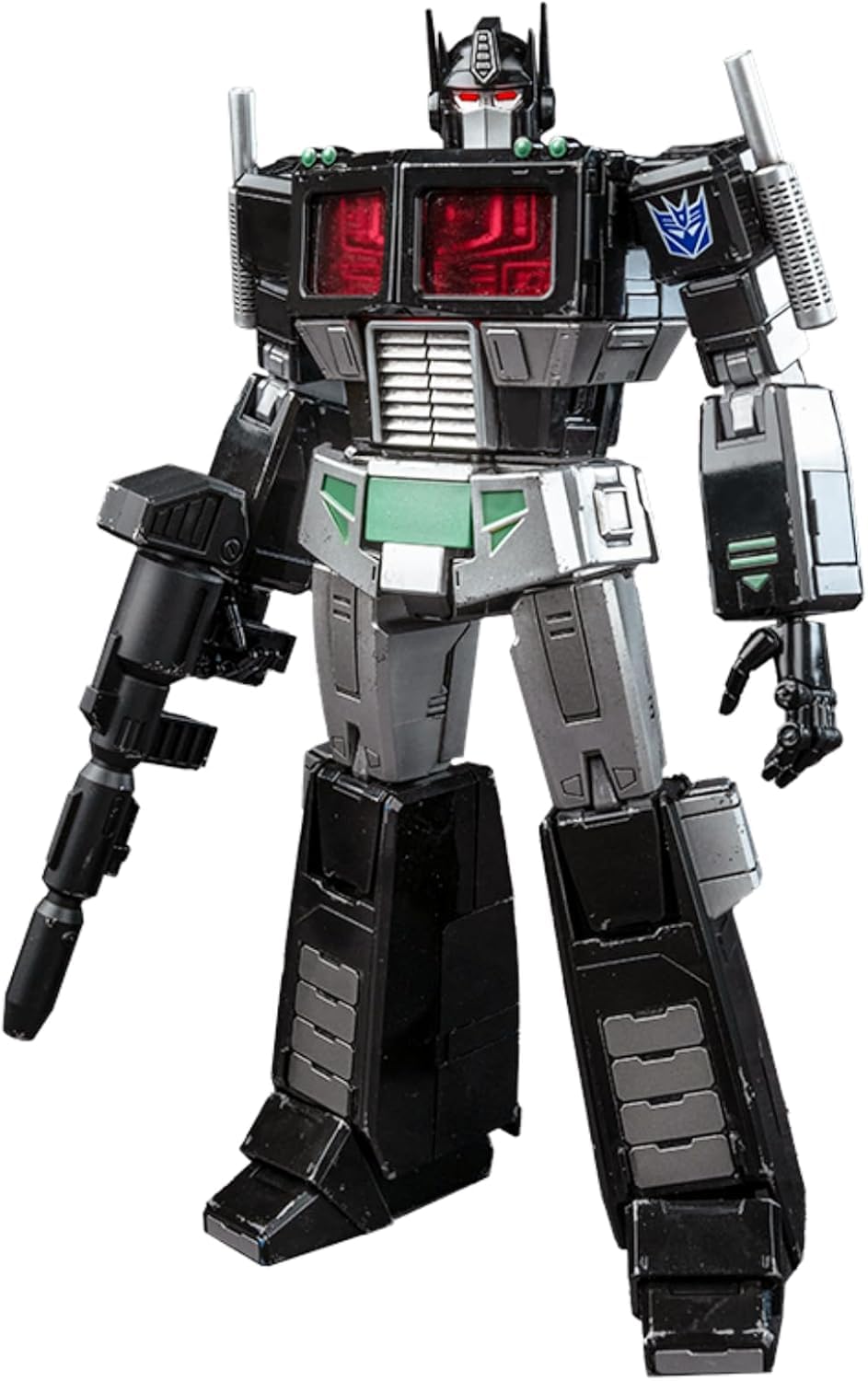 YOLOPARK Transformers G1 Nemesis Prime – Upgraded Weapons, 7.87-Inch Articulated, Non-Transformable
