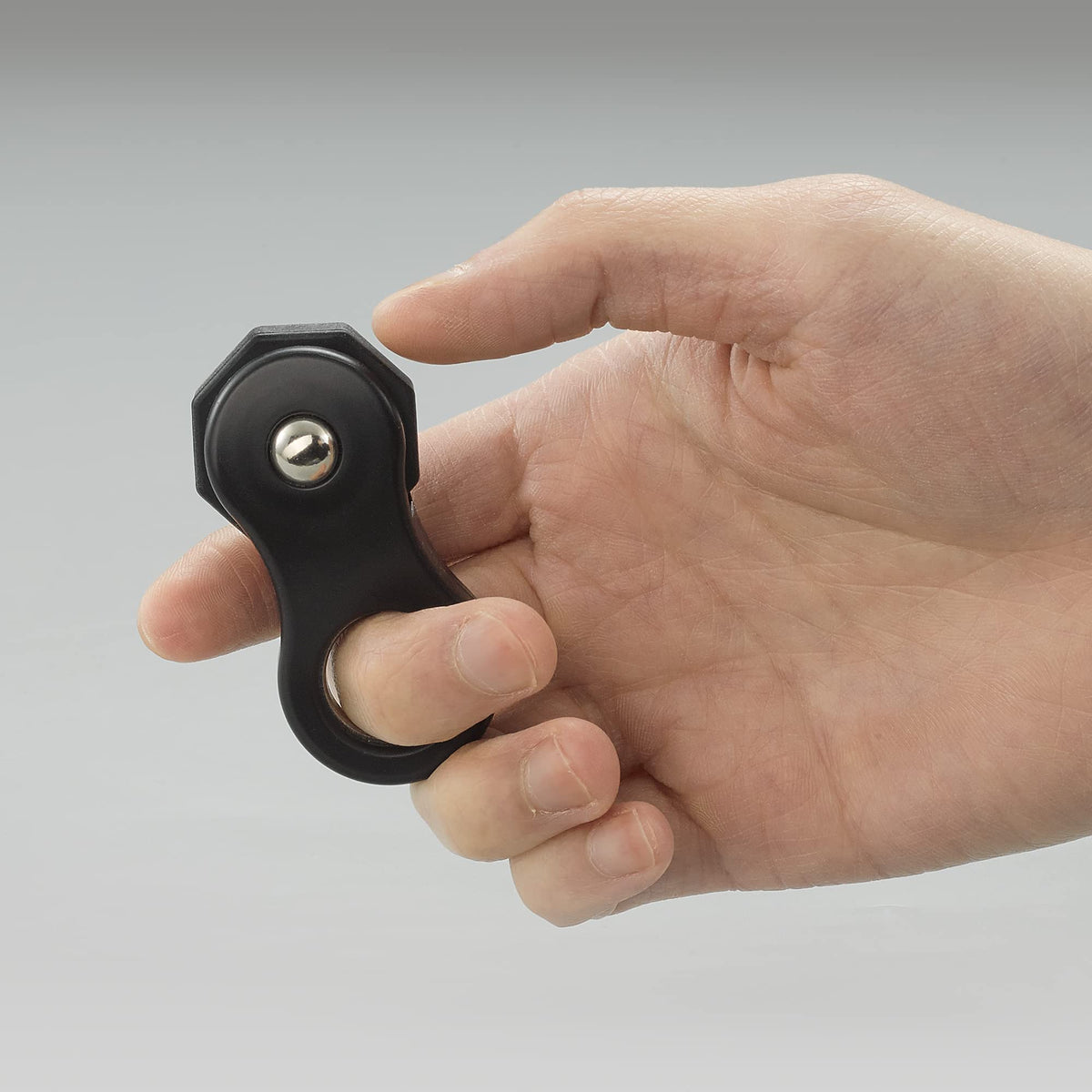 Yolscue Fidget Spinner – Quiet Ergonomic Stress Relief Toy for Adults & Teens (Black)