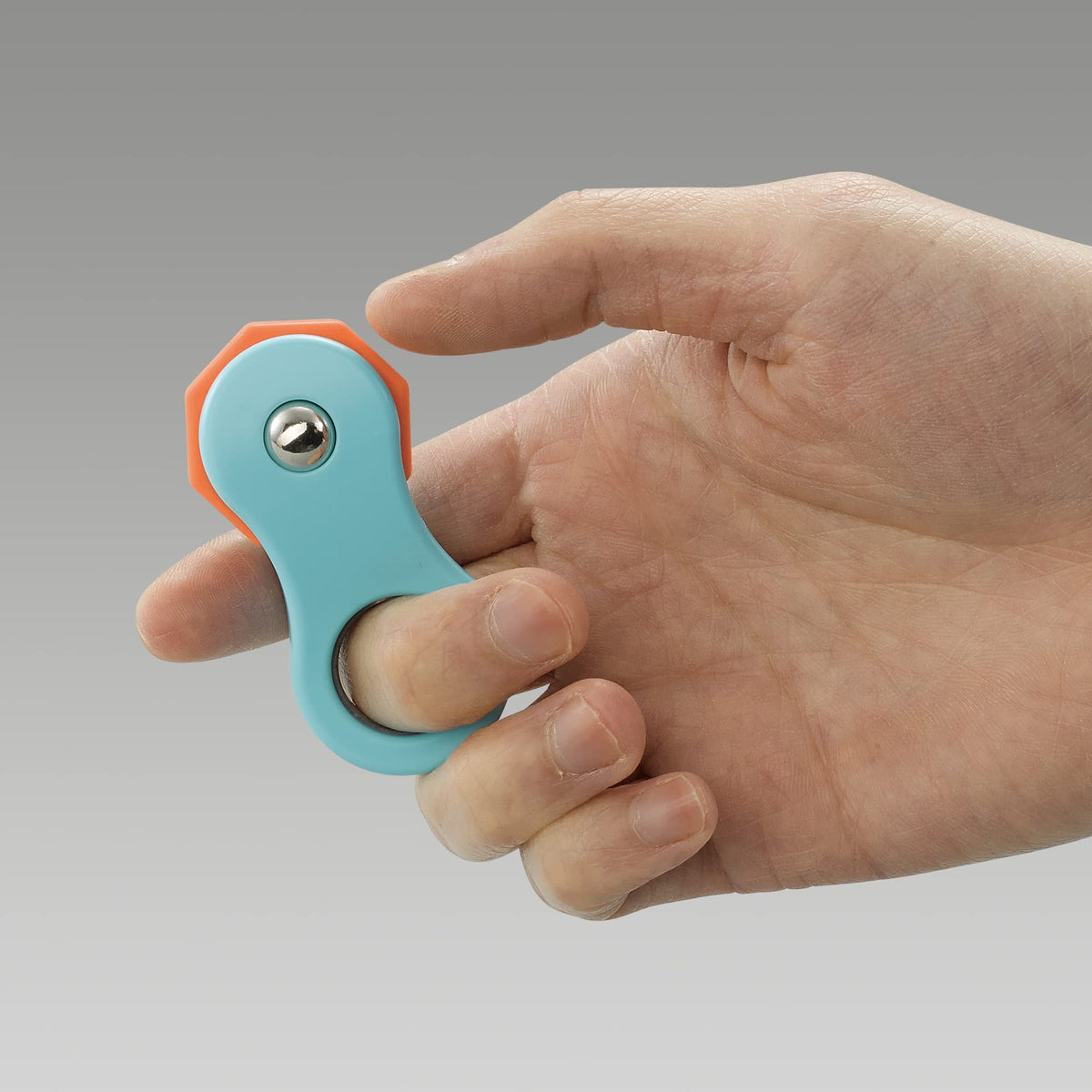 Yolscue Fidget Spinner Blue – Quiet Desk Toy for Adults & Teens, Focus & Stress Relief