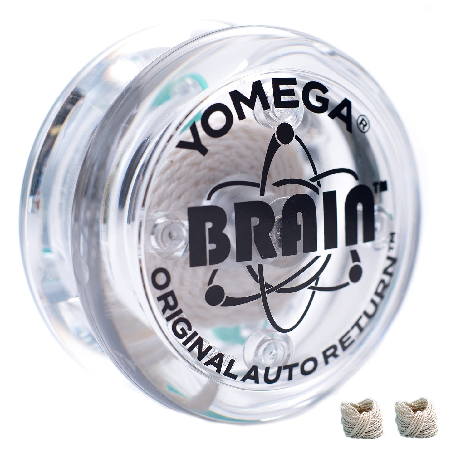 Yomega The Original Brain – Pro Auto Return Yo-Yo for Beginners (Clear)