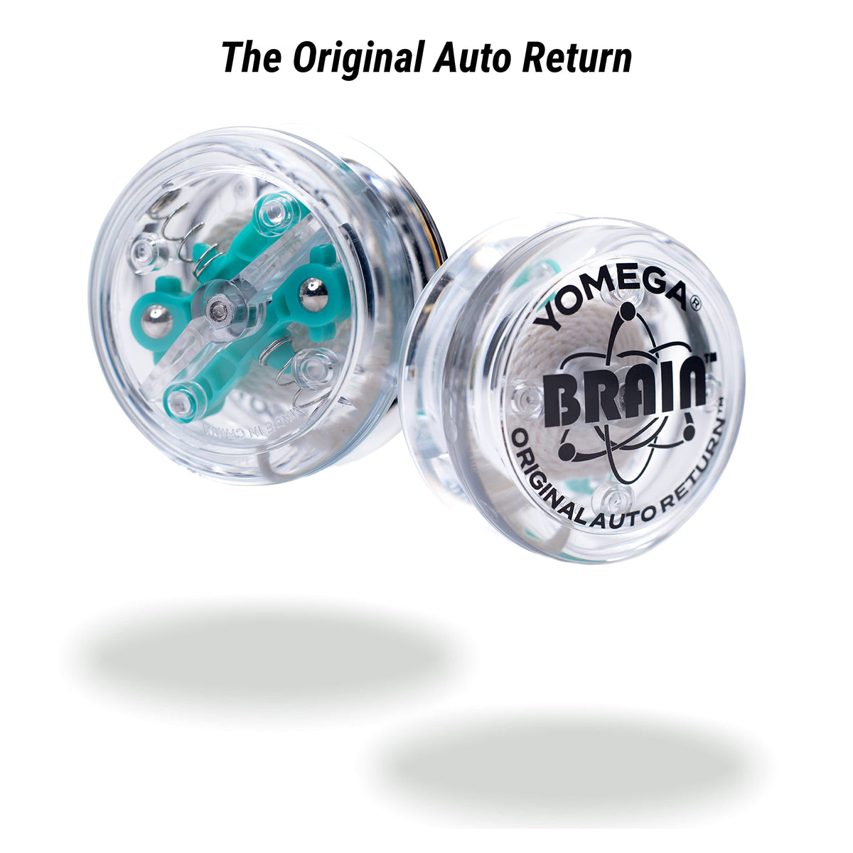 Yomega The Original Brain – Pro Auto Return Yo-Yo for Beginners (Clear)