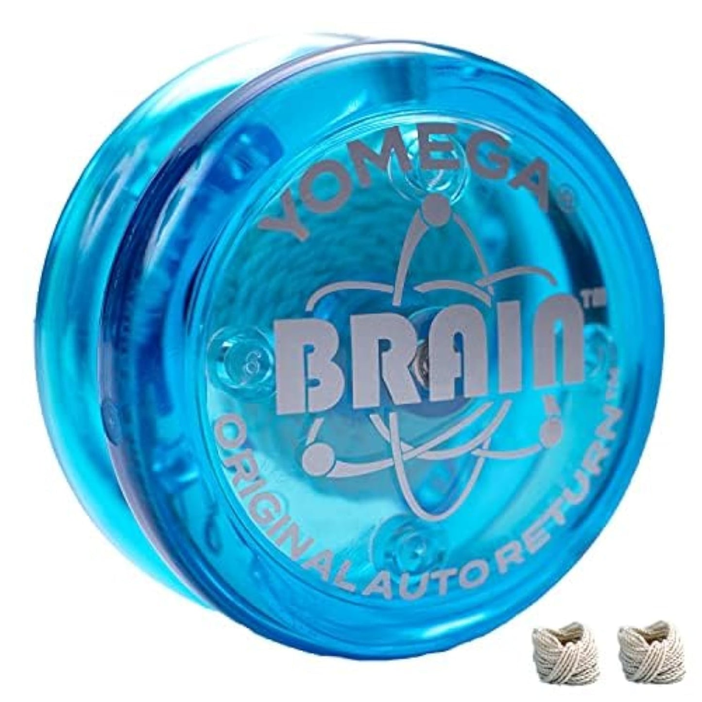 Yomega The Original Brain – Auto Return Yo-Yo for Beginners (Blue) | 3-Month Warranty