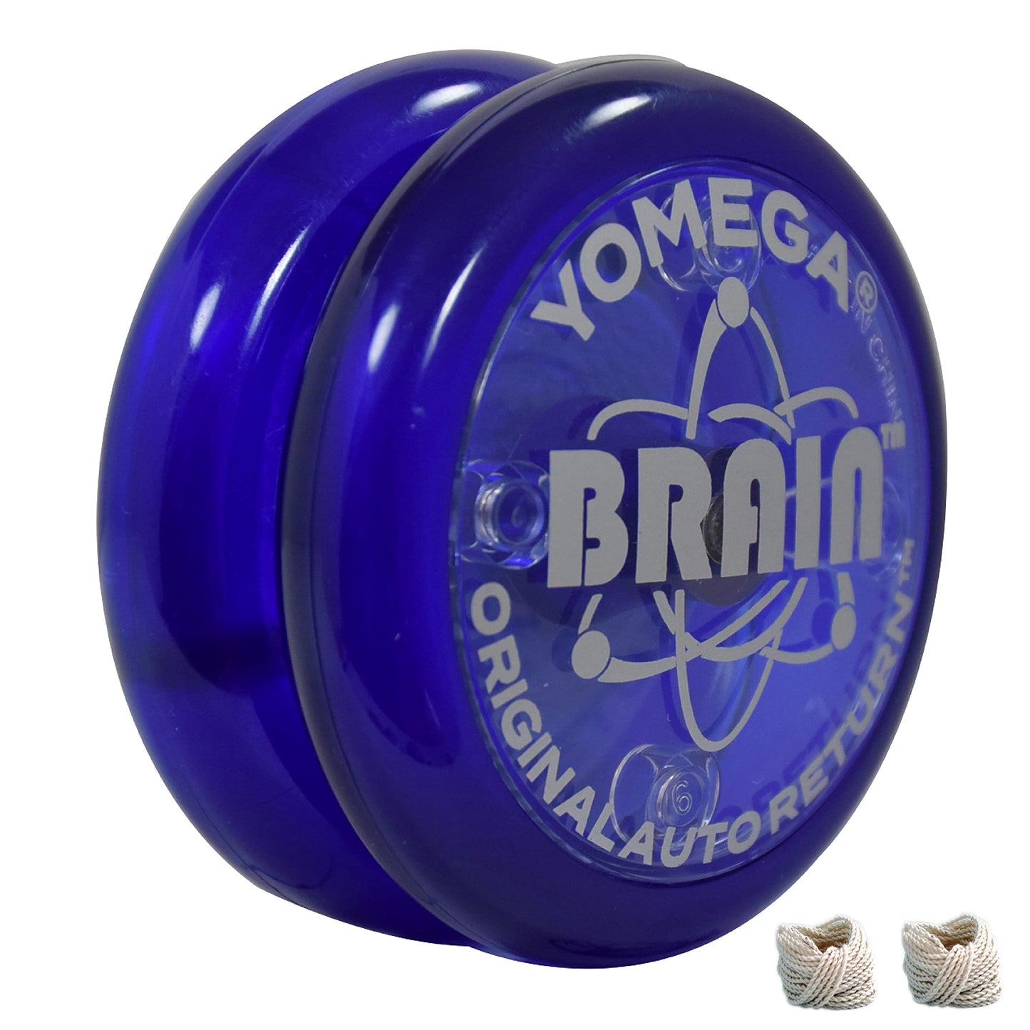 Yomega The Original Brain – Auto Return Yoyo for Kids & Beginners (Dark Blue) | 3-Month Warranty