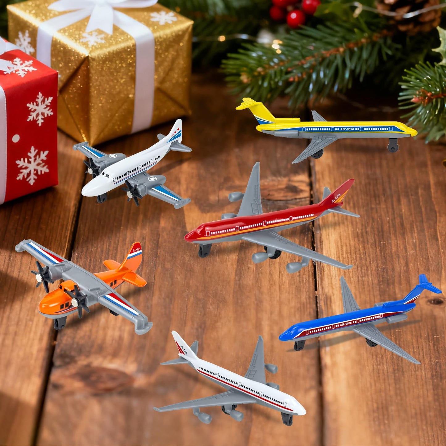 YongnKids 18-Pcs Diecast Airplane Toys – Colorful Metal Planes & Gliders for Kids 3+