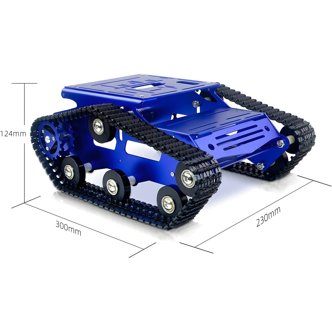 YonPhsy Tank Chassis with DC Motor – Track Robot for Pi & Arduino