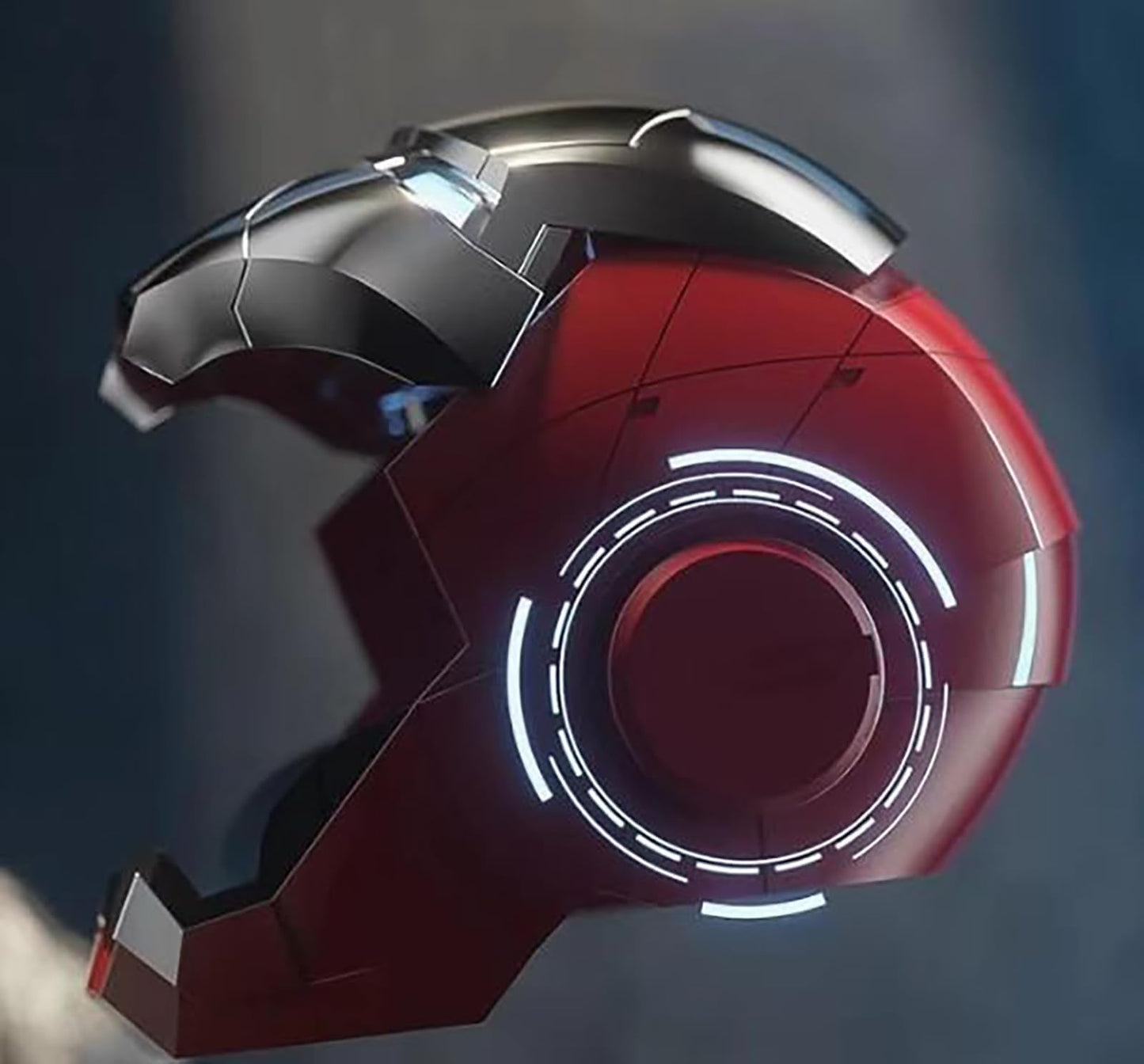 YONTYEQ MK5 Iron-Man Helmet – 1:1 Wearable, Voice & Remote, LED Eyes