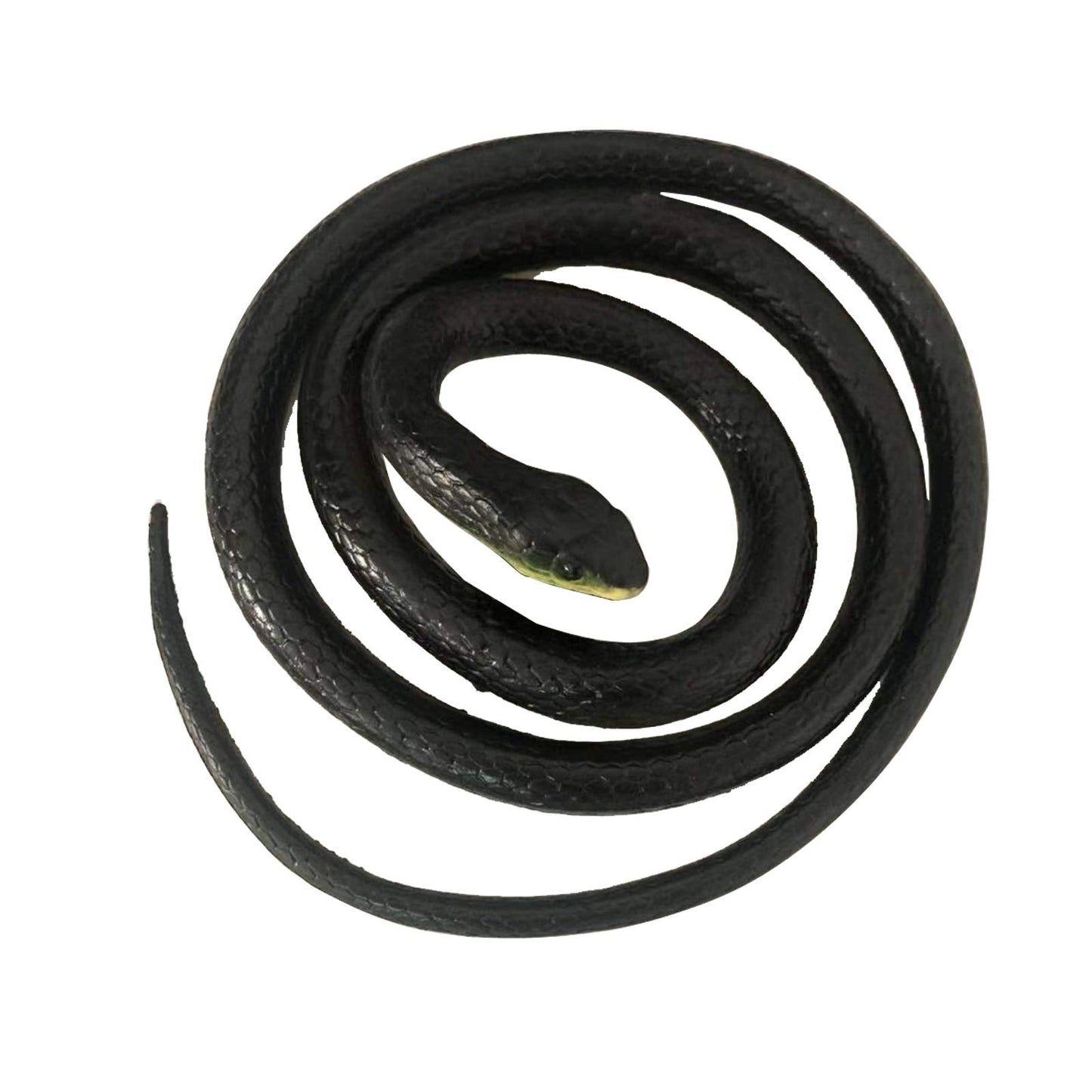 Yoogeer 47-Inch Rubber Lifelike Snake — Realistic Gag Toy for Pranks and Halloween Decor