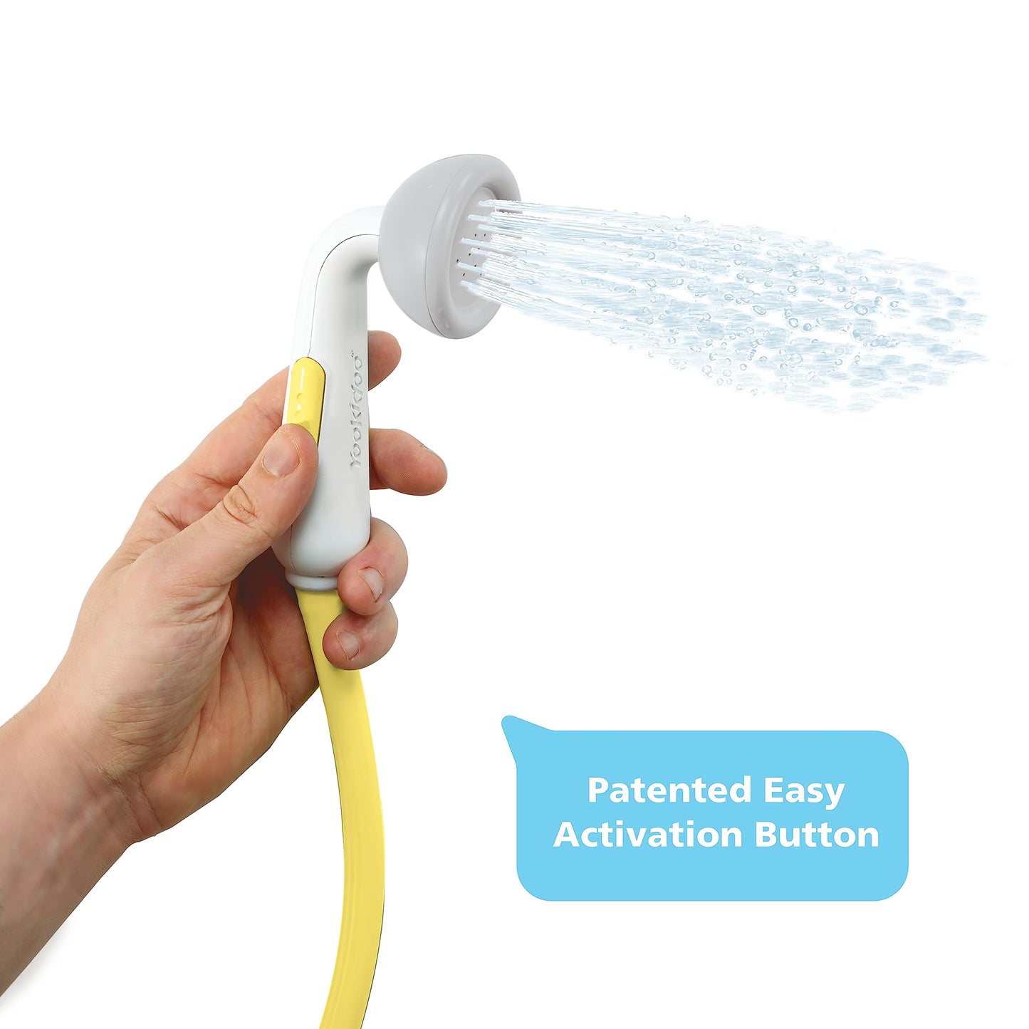 Yookidoo Baby Bath Shower Head – Elephant Trunk Sprayer for Gentle, Fun Bathtime