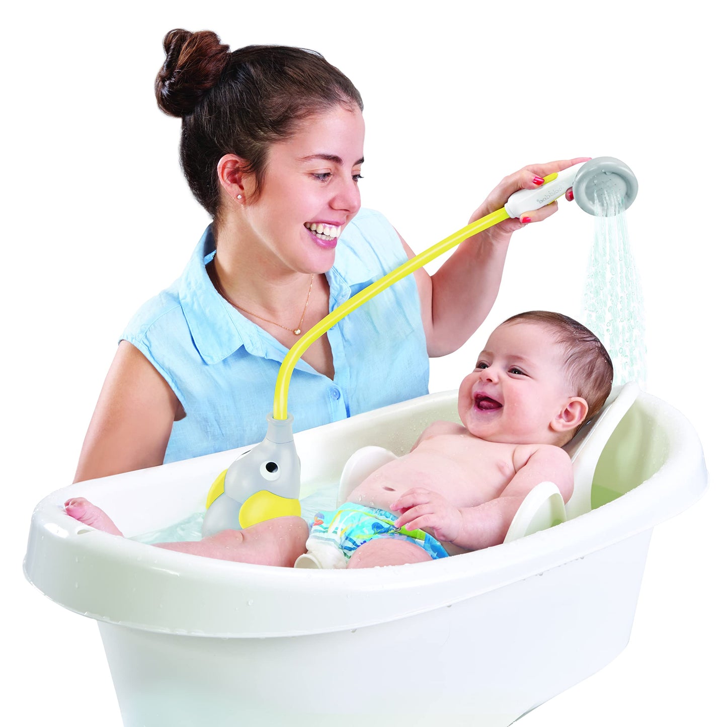 Yookidoo Baby Bath Shower Head – Elephant Trunk Sprayer for Gentle, Fun Bathtime