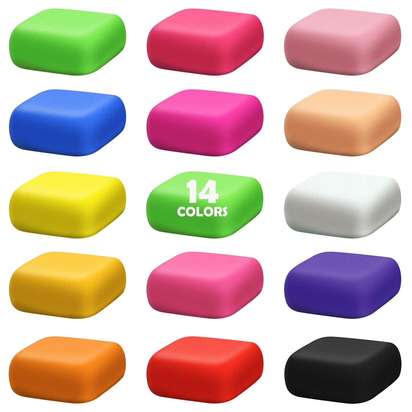 YOPINSAND Air Dry Clay | 14 Colors for Kids, DIY Modeling & Craft