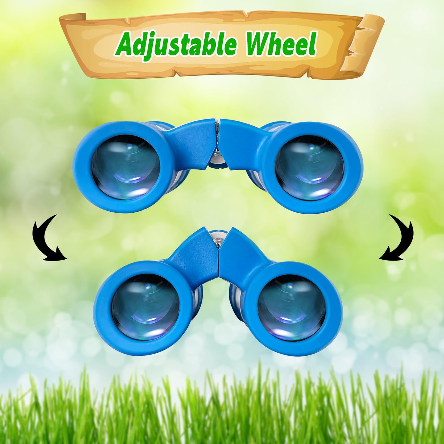 YOPINSAND Kids Binoculars for Ages 3-12 | Lightweight Outdoor Binoculars