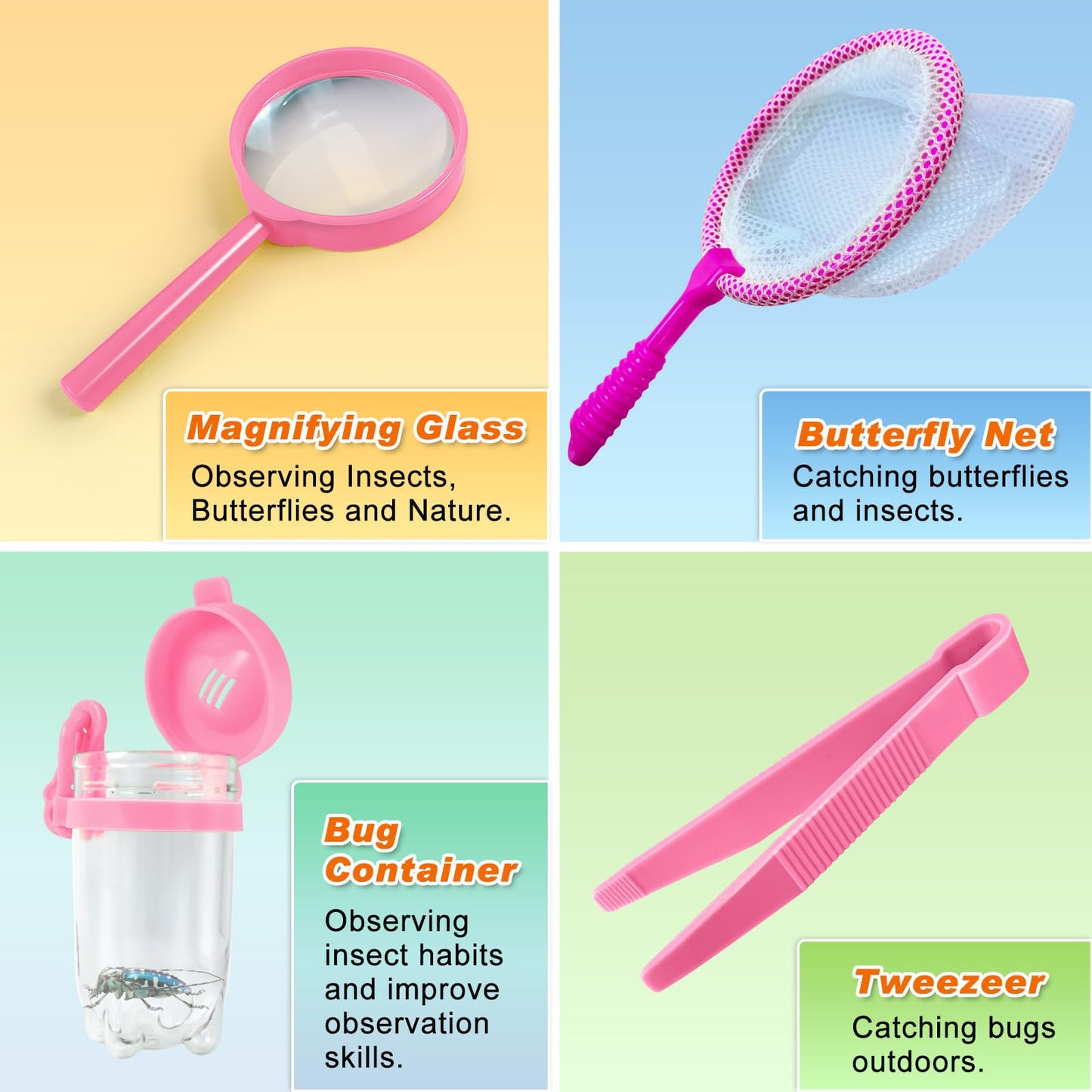YOPINSAND Kids Explorer Kit & Bug Catcher Kit – Outdoor Adventure Gear for Ages 3–8