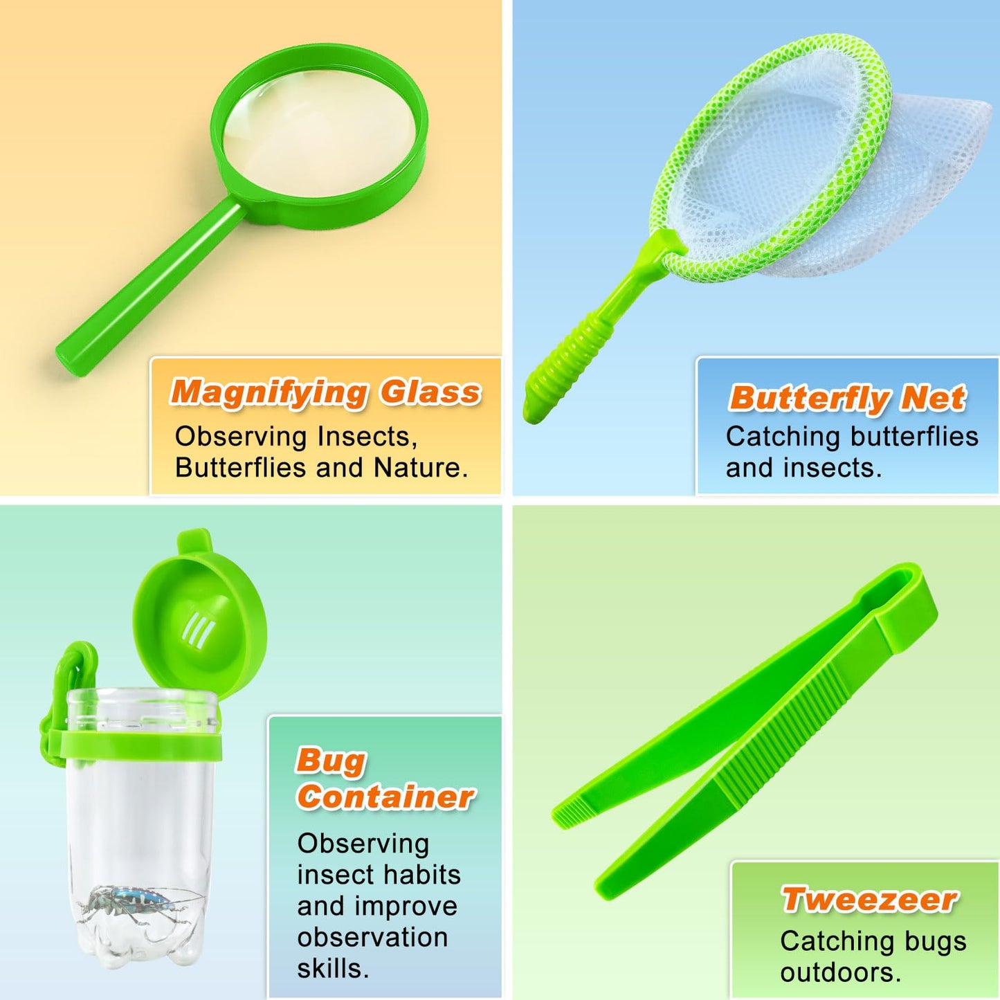 YOPINSAND Kids Explorer Kit & Bug Catcher Kit – Outdoor Adventure Gear for Ages 3–8