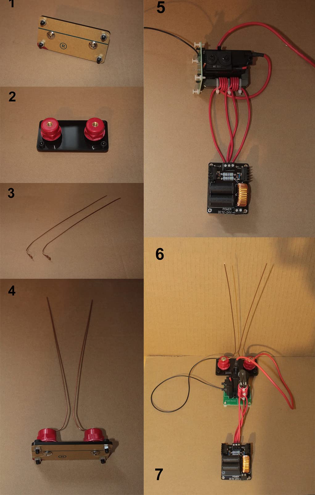Yoqanr Jacob's Ladder Mini DC Induction Kit — High-Voltage DIY Tesla Coil