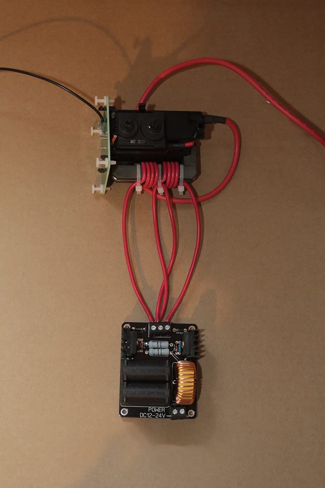 Yoqanr Jacob's Ladder Mini DC Induction Kit — High-Voltage DIY Tesla Coil