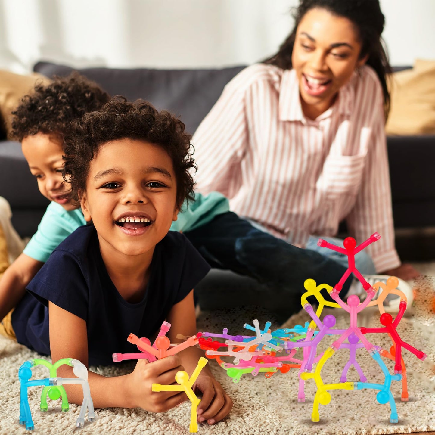 YOTNUS Valentines Day Gifts for Kids — 24 Magnetic People Magnets