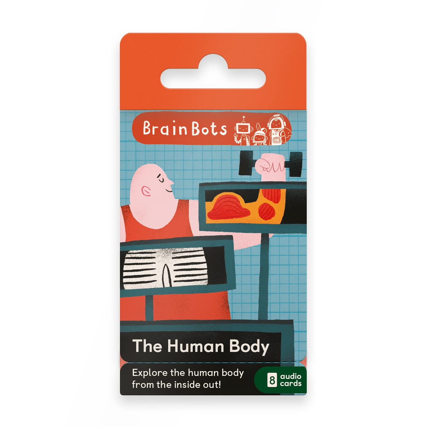 Yoto BrainBots: The Human Body – 8 Audio Cards for Screen-Free Learning (Ages 6+)