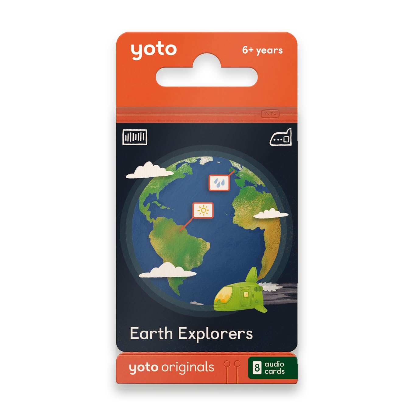 YOTO Earth Explorers: 8 Kid Audio Cards for Screen-Free Learning & Adventure