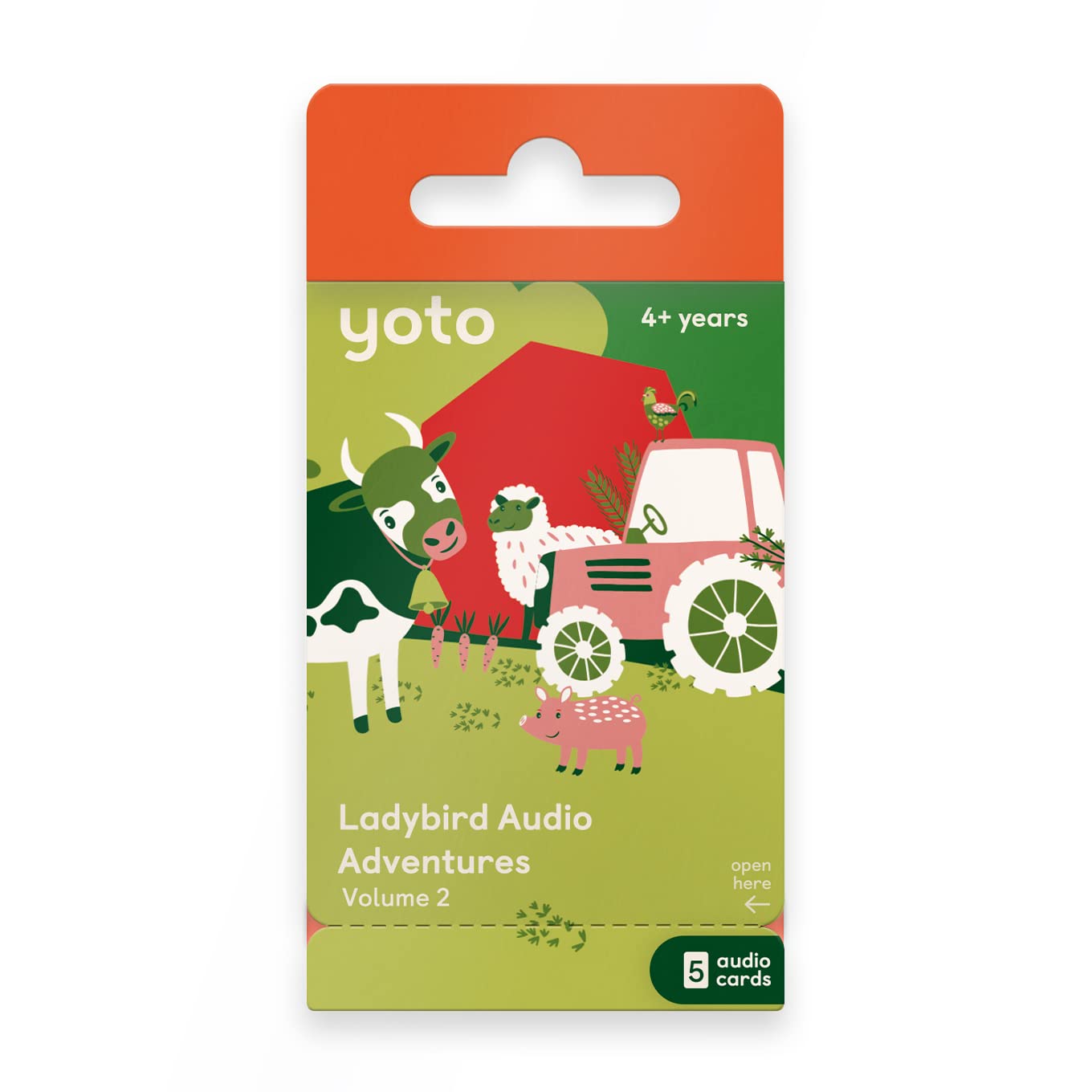 YOTO Ladybird Audio Adventures Vol. 2 – 5 Cards for Yoto Player & Mini | Screen-Free Stories for Kids 5+