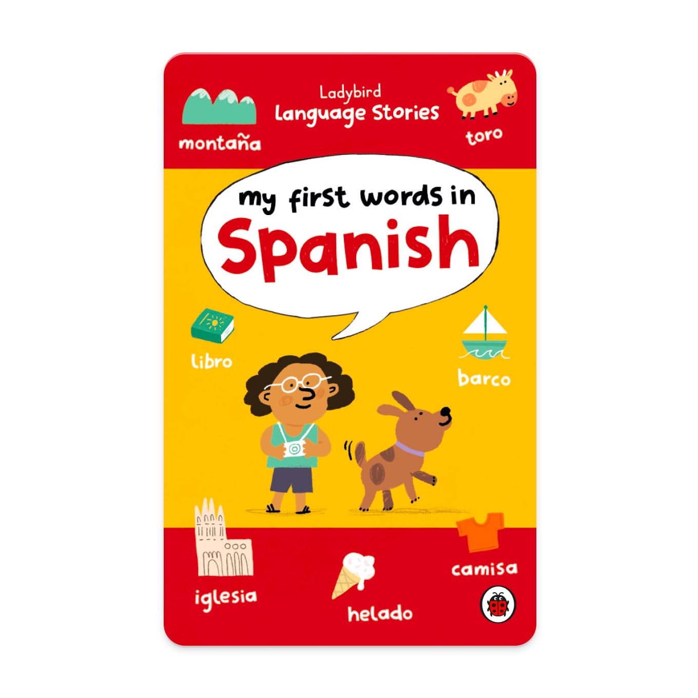 YOTO Ladybird Language Stories: My First Words in Spanish – Screen-Free Spanish Learning Card (Ages 5+)