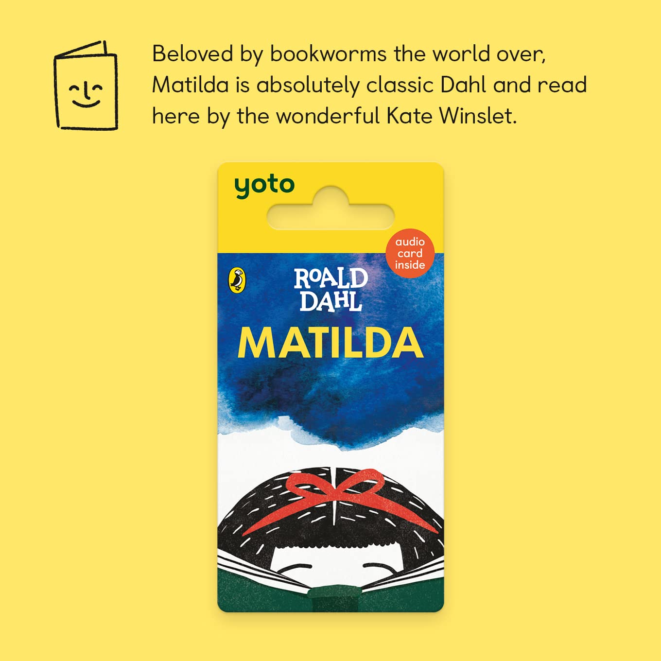 YOTO Matilda by Roald Dahl – Kids Audiobook Card for Player & Mini (Ages 5+)