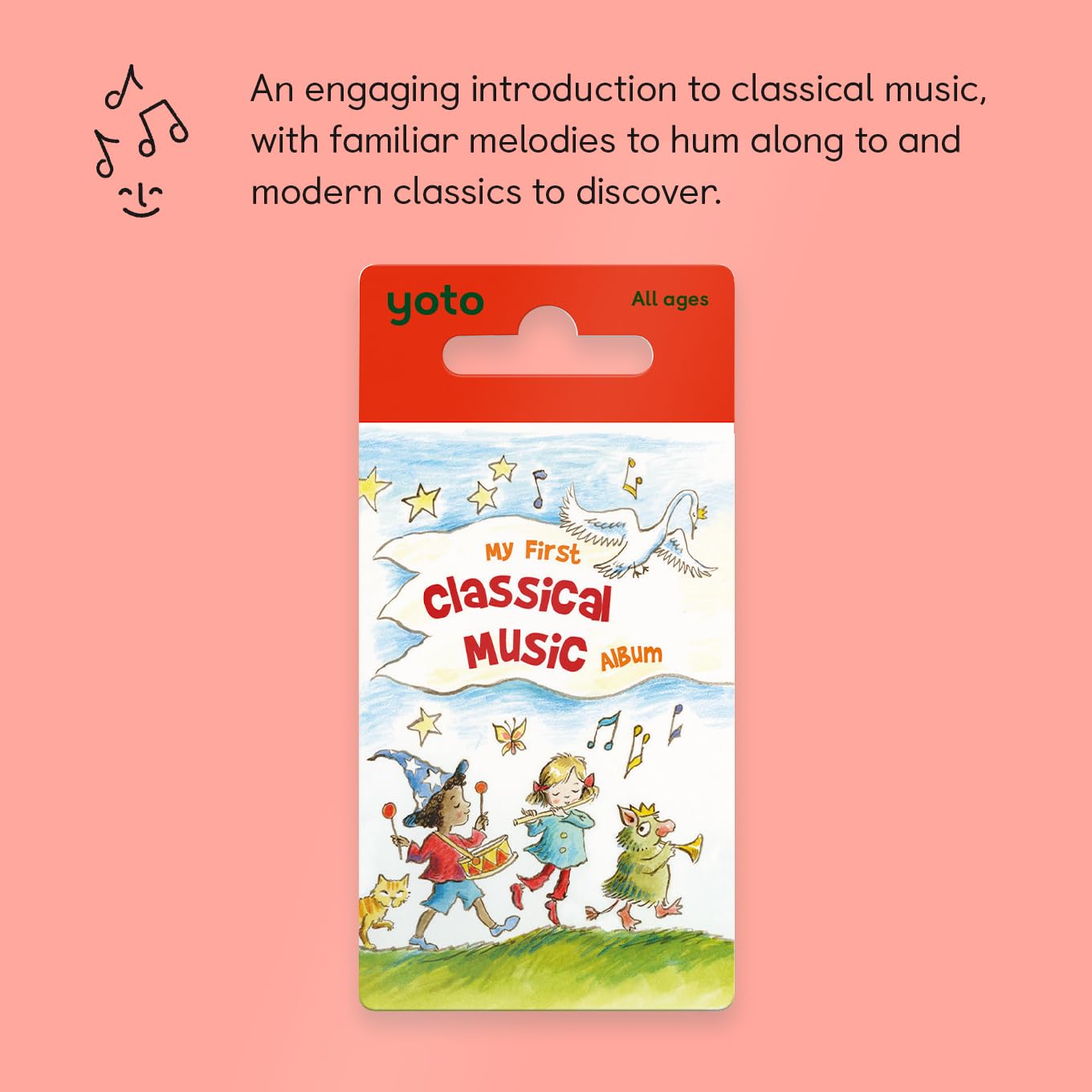 YOTO My First Classical Music Album – Kids Musical Card for Player & Mini All-in-1 Audio Device