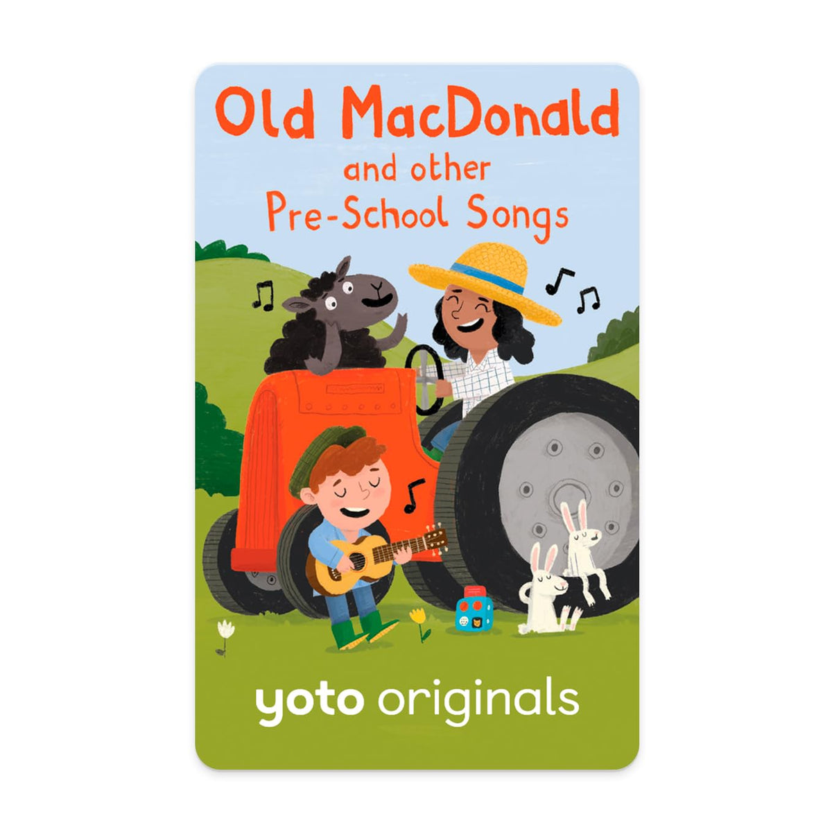 Yoto Old Macdonald & Other Pre-School Songs – Screen-Free Audio Card for Kids