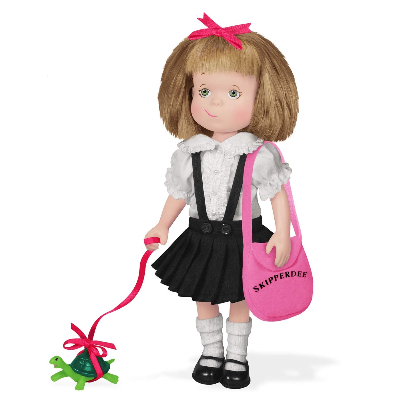 YOTTOY Eloise Collection | Poseable Doll with Skipperdee Turtle & Take-Along Box