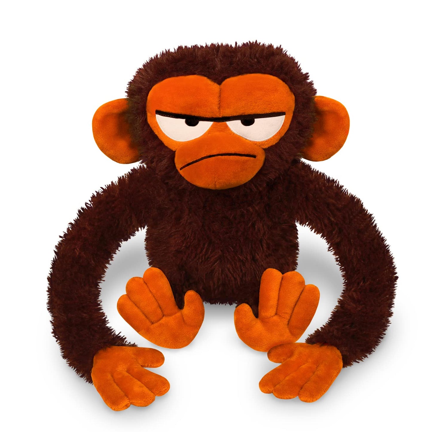 YOTTOY Grumpy Monkey Soft Plush Toy – 12in | Contemporary Collection