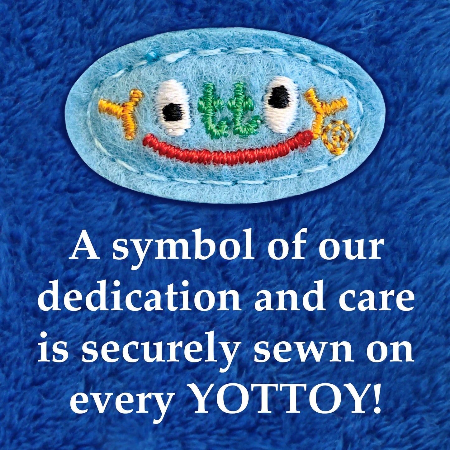 YOTTOY Contemporary Collection | Little Blue Truck Plush Toy – 8.5-Inch